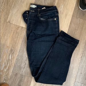 Stretch slim mens topman jeans. Dark wash 👖
